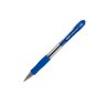 caneta esferografica pilot super grip retratil 1 6 grossa azul c12 unidades 3