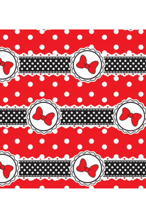 1051 c lacinho poa vermelho preto 2 2